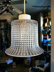 Lampa glas retro 60/70 tal 