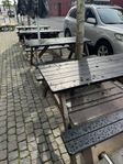 Utemöbel Parkbänk Bänkbord 