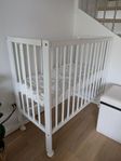 Bedsidecrib, spjälsäng 