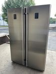 Samsung Twin door med No Frost, Rostfri 180 cm