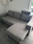 soffa 2 sits med divan