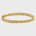 Nytt armband i 18 k guld 17,5 cm billigt