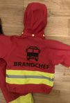 fodrat regnställ 86/92 brandchef 