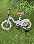 Vintage cykel 12" candy pink från Stoy