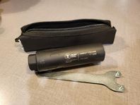 Silent steel Compact (stål) M27x1,5 Borelock