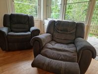 2 Reclinerfotöljer 