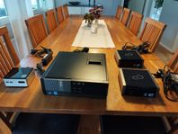 Intel Nuc och Dell Optiplex