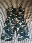 bodysuit med korta ben camouflage