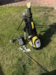 Open golfset junior 5 klubbor + driver