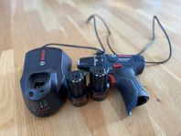 Bosch GSR 10,8 V-LI-2 / 2st Batterier + Laddare 