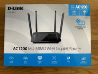 D-Link AC1200 DIR-842 Router - nästan oanvänd