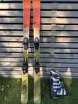 Skidor K2 Poacher 149cm Pjäxor salomo