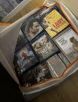 bluray/Dvd  filer /boxar, böcker(nyskick)Billigt!(paketpris