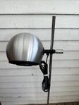 Hemi klot golvlampa klotlampa retro lampa silver