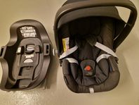 Babyskydd britax Römer + isofix basenhet