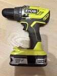 RYOBI Skruvdragare m batteri