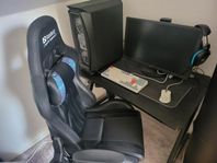 Gaming setup (komplett)