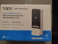 Ny Tapo D230S1 Video Doorbell Camera Kit