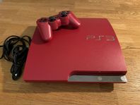 PlayStation 3 Slim 320GB Scarlet Red/Röd