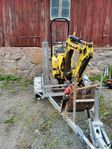 Yanmar Sv08 minigrävare 