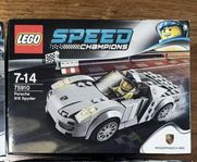 LEGO Porsche 918 Spyder 75910 Oöppnad