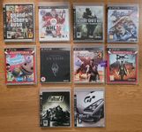 10 Tio Spel för PS3 Play Station 3