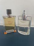 Parfymer, TERRE D’HERMES 100 ml, BVLGARI POUR HOMME 100 ml