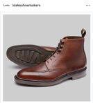 Loake 1880 Anglesey oxblood grain strlk 7 F ( 41-41,5)