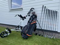 Cobra juniorset inkl bag och vagn