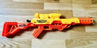 Nerf diverse vapen, ställ rack, mask 