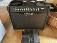 Line6 Spider IV 120 watt med pedal