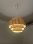 Taklampa / Ceiling lamp, beige