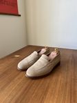 Morjas penny loafers sand, strl.42 (UK8)