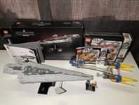 Säljer två LEGO Star Wars set: 75258 och75356