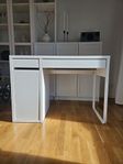 Skrivbord, vit. Ikea: Micke