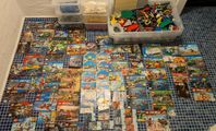 Över 80 olika Lego + instr: Ninjago, City, Minecraft, mm