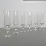 Champagneglas Silvia  x 6, Orrefors