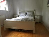  IKEA HEMNES Sängstomme vit