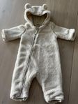 Fleece Overall Baby strl 56 Lindex 