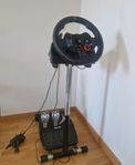 Logitech G29 med Wheel stand pro