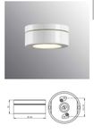 IFÖ Electric Cool vit downlight i porslin, 6 st, 2100 kr