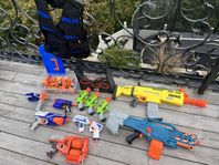 Nerf ”vapenarsenal”