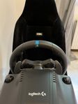 Logitech G29 med racingstol (rigg)