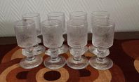 Fina retro snaps glas Iittala Festivo/Senator 8 stycken