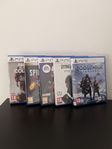 Playstation 5 Spel (PS5) - God of war, UFC, Spider man 