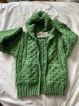 Aran Sweater grön tröja stl 2-3y