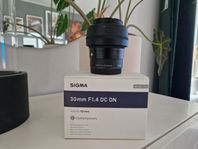 SIGMA 30mm f/1,4 DC DN Contemporary, Sony E