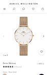 Daniel Wellington mesh rosé guld klocka 32 mm