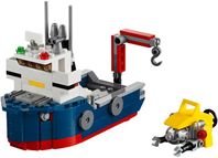 Lego Creator: Ocean Explorer  3-in-1 - 31045 (oöppnad)