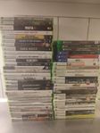 Samling xbox 360, xbox one och ps4